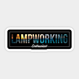 Beach Dreams Lampworking Enthusiast Sticker